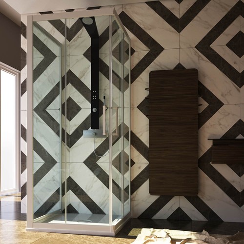 Box doccia pvc profilo - box,